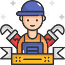 HydroFix plumbing services logo